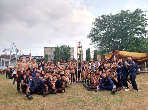 Keren, Ambalan SMAN 1 Trimurjo Sukses Boyong Piala Bergilir WESCo XXV Tingkat Sumatra 2023