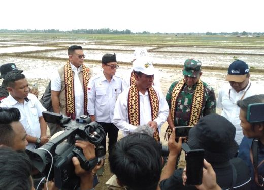 Kunker ke Lamteng, Mentan RI : Jika Krisis Pangan Maka Negara Akan Bermasalah