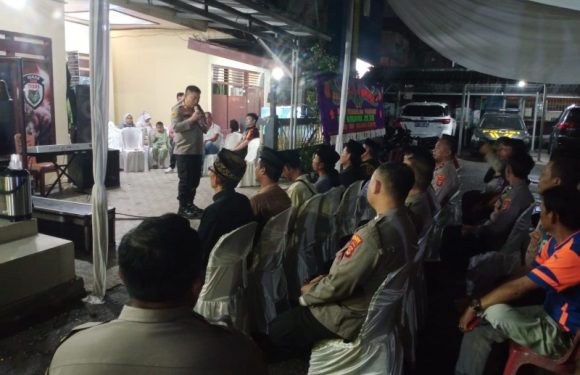 Sandang Pangkat Kompol, Kapolsek Terbanggibesar Gelar Tasyakuran
