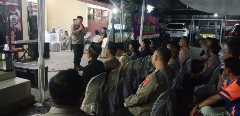 Sandang Pangkat Kompol, Kapolsek Terbanggibesar Gelar Tasyakuran