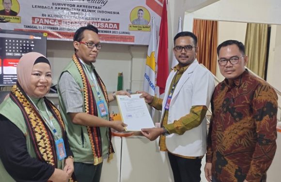 Selamat, Klinik Panca Bhakti Husada Seputihbanyak Capai Akreditasi Paripurna