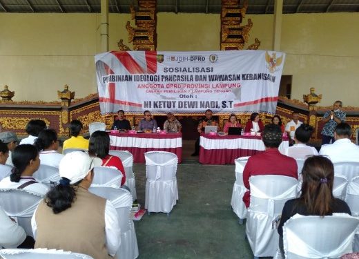 Tingkatkan Daya Saing dan Kompetensi SDM Umat Hindu, Rektor UNHI Denpasar Bali Sosialisasikan NUHUN di Lamteng