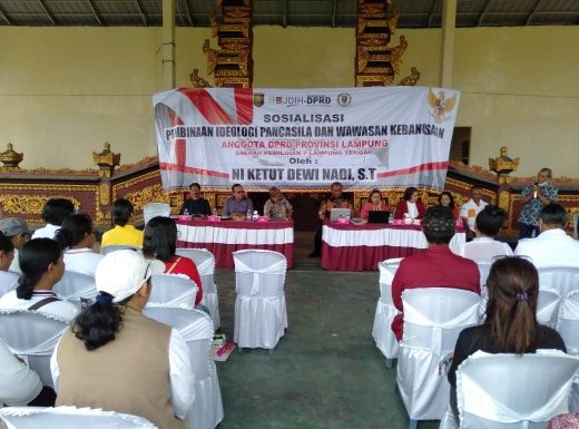 Tingkatkan Daya Saing dan Kompetensi SDM Umat Hindu, Rektor UNHI Denpasar Bali Sosialisasikan NUHUN di Lamteng