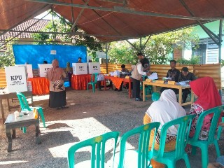 267 DPT Lakukan Pencoblosan di TPS 14 Simpangagung