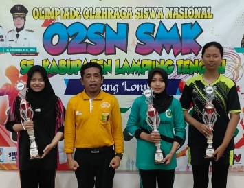 SMKN 2 Terbanggibesar  Rebut Juara Umum O2SN  MKKS Tingkat Kabupaten Lamteng