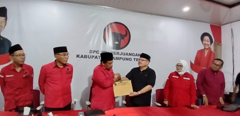 Gantikan Alm. Loekman Djoyosoemarto, Sumarsono Nahkodai DPC PDI P Lamteng
