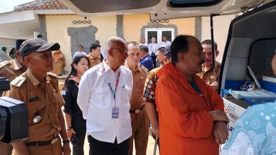 Tim PPD Bappenas-RI Apresiasi Program Unggulan Bupati Lamteng “Bunga Kampung Mekar di Dusun”
