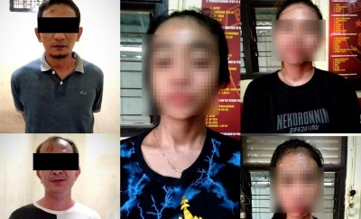 Hendak Pesta Sabu, 2 Pria dan 3 Wanita di Wayseputih Ditangkap Polisi