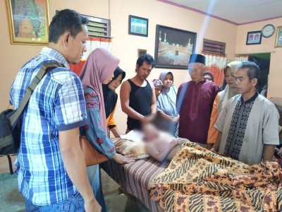 Jasad Bocah Tenggelam Disaluran Irigasi Kecamatan Kotagajah Ditemukan di Kampung Rama Dewa Seputihraman