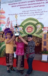 Lamteng Pertahankan Gelar UDG X, Ini Pesan Sekretaris DPD Prajaniti Lampung