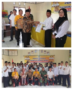 Lurah Gunungsugih Raya Lantik 28 Ketua RT Terpilih Periode 2024-2029