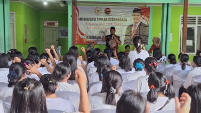 Anggota MPR-RI I Komang Koheri Kembali Laksanakan Sosialisasi Empat Pilar Kebangsaan di Lampung Tengah