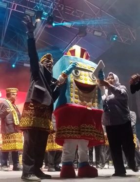 KPU Lamteng Luncurkan Maskot dan Jingle Pilkada 2024, Begini Penampakannya