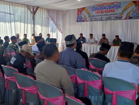 Cooling System, Polsek Seputih Mataram Gelar Doa Lintas Agama Jelang Pilkada 2024
