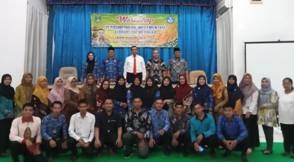 Disdikbud Lamteng Gelar Workshop Pendampingan Implementasi Kurikulum Merdeka