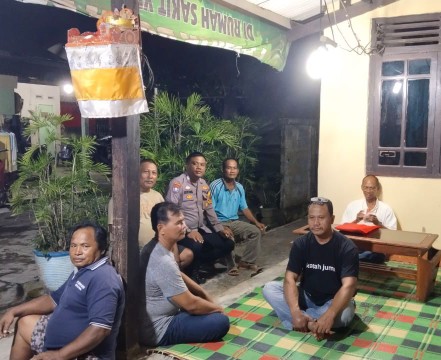 Bhabinkamtibmas Polsek Seputih Raman Sambangi Warga Binaan Sampaikan Pesan Kamtibmas