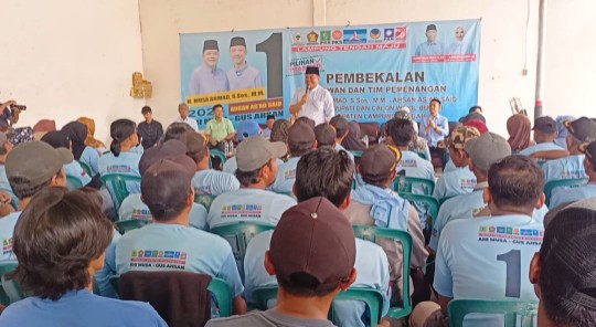 Ribuan Relawan di Kecamatan Seputih Raman Antusias Ikuti Pembekalan Tim Pemenangan Musa-Ahsan