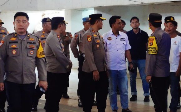 Jaga Stabilitas Keamanan Pelantikan Presiden dan Wakil Presiden, Kapolres Lampung Tengah Pimpin Apel Siaga