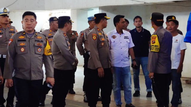 Jaga Stabilitas Keamanan Pelantikan Presiden dan Wakil Presiden, Kapolres Lampung Tengah Pimpin Apel Siaga