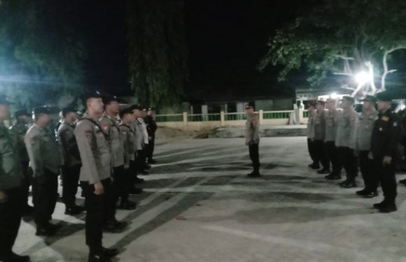 Ops Mantap Praja Krakatau 2024, Polres Lampung Tengah Amankan Kampanye Calon Gubernur dan Wakil Gubernur Lampung di Rumbia