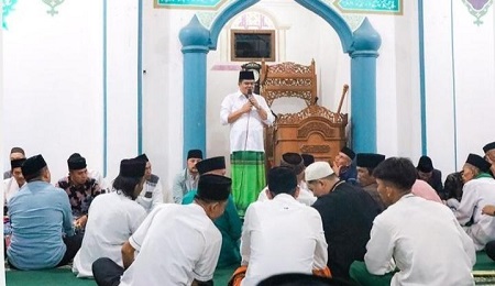 Bupati Lamteng Musa Ahmad Hadiri Peringatan Maulid Nabi di Komeringagung