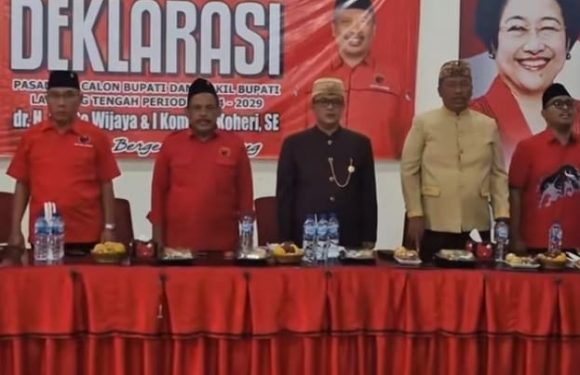 Luar Biasa, Hasil Hitung Cepat PDIP Lampung Tengah Paslon Nomor 2 Ardito-Koheri Raih Suara Terbanyak