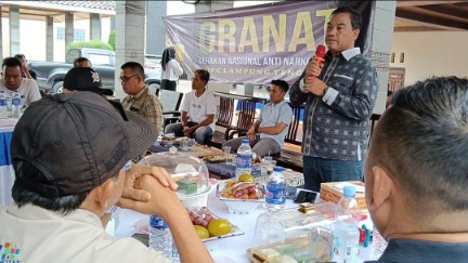 Gelar Rakor Perdana, DPC Granat Lamteng Siap Jadi Garda Terdepan Dalam Menanggulangi Maraknya Peredaran Narkoba
