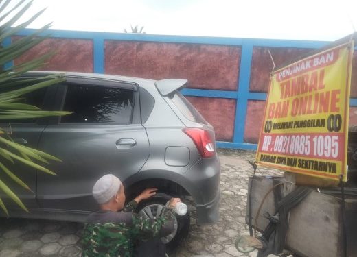 Tambal Ban Online  Lek Tuki Bandarjaya Miliki Ratusan Pelanggan
