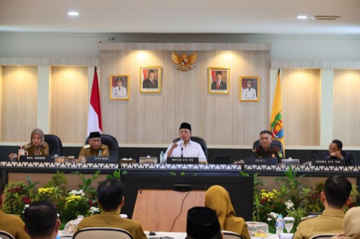 Rakor Bersama Kepala Daerah se-Lampung, Menteri Nusron Dorong Pemda Bebaskan BPHTB bagi Warga Kurang Mampu