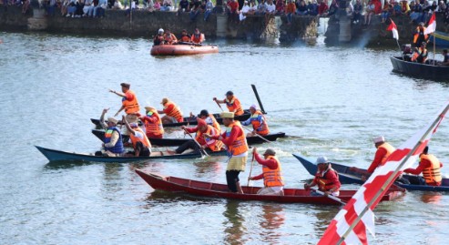 Festival Dayung Tirta Gangga Meriah, Diharapkan Jadi Event Tahunan Daerah