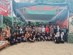 Semarak HUT RI ke-80, Pemuda- Pemudi Dusun III Kampung Pujobasuki Gelar Hiburan Rakyat Kuda Lumping