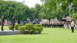 Polres Lamteng Gelar Upacara Hari Kesaktian Pancasila