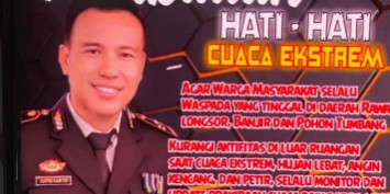 Masuki Musim Penghujan, Begini Imbauan Kapolsek Rumbia