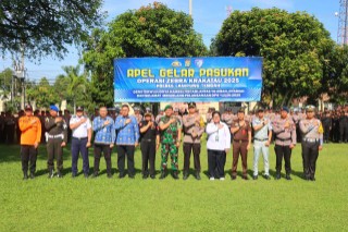 Operasi Zebra Krakatau 2025 Dimulai, Kapolres Lamteng Tekankan Pentingnya Keselamatan Berlalu Lintas