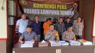 Polres Lamteng Tuntaskan Kasus Korupsi Dana Hibah KONI T.A 2024, Mantan Bendahara Jadi Tersangka