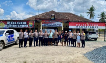 Sat Lantas Polres Lamteng dan Polsek Bumiratu Nuban Gagalkan Aksi Pencurian Mobil dari Lampung Utara