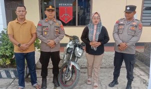 Korban Curat di Seputihsurabaya Ini Tidak Menyangka Sepeda Motornya Bisa Kembali