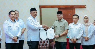 Terima Surat Penugasan sebagai Plt. Bupati Lamteng, I Komang Koheri Minta Doa Restu Masyarakat
