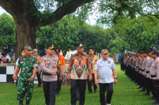 Amankan Perayaan Nataru, Polres Lamteng Kerahkan 305 Personel Gabungan