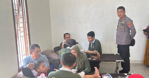 Polri Bersinergi, 25 Anak di Seputihsurabaya Ikuti Khitan Massal