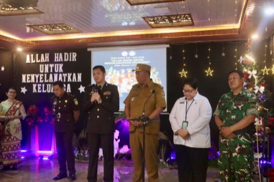 Kapolres Lamteng Bersama Forkopimda Tinjau Gereja untuk Pengamanan Natal