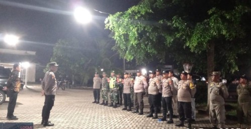 Patroli Gabungan Amankan Perayaan Natal di Rumbia