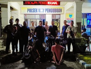 Polsek Way Pengubuan Ungkap Kasus Curat, Dua Pelaku Berhasil Diamankan Kurang dari 24 Jam