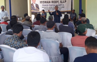 Miswan Rody Lakukan Sosper di Kalirejo
