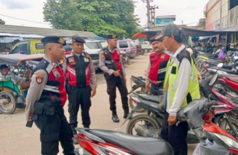 Sat Samapta Polres Lamteng Intensifkan Patroli Dialogis di Plaza Bandar Jaya