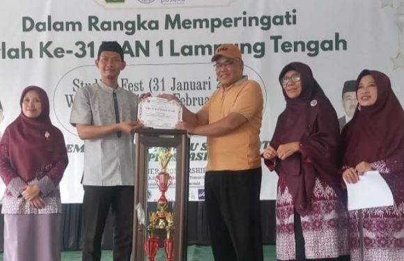 Peringati Milad ke-31, MAN 1 Lamteng Gemakan Prestasi  Student Festival 2026 kepada Pelajar se-Lampung