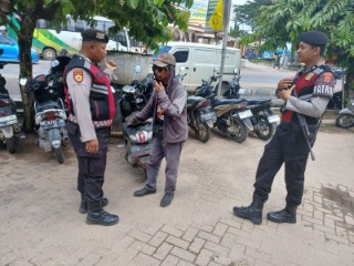 Sat Samapta Polres Lamteng Gencarkan Patroli Cipta Kondisi Jaga Kamtibmas