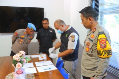 Wujud Komitmen Tegas Perangi Narkoba di Internal Polri, Polres Lamteng Gelar Tes Urine