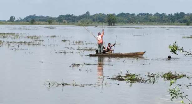 Pemburu Burung asal Metro Tenggelam di Areal Lebung Buminabung