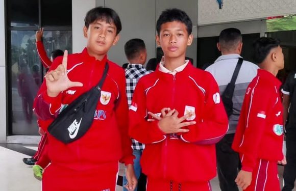 Dua Pelajar Lampung Masuk Timnas U-14, akan Berlaga di Kuala Lumpur
